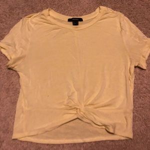 Cropped forever 21 tee